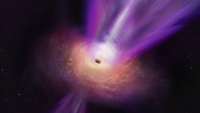 Photo of «Джеймс Уэбб» впервые обнаружил в ранней Вселенной быстрорастущую сверхмассивную чёрную дыру