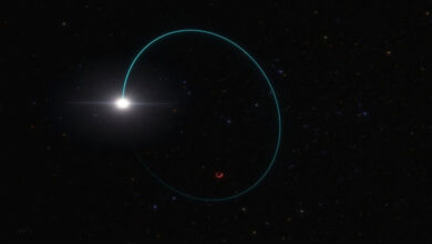 Photo of Открыта вторая по близости к Земле чёрная дыра, и она оказалась рекордно большой