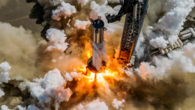 Photo of SpaceX провела огневые испытания двигателей Super Heavy перед четвёртым запуском Starship