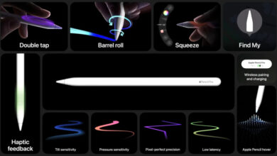 Photo of Apple представила стилус Pencil Pro с поддержкой жестов сжатия и вращения за $129