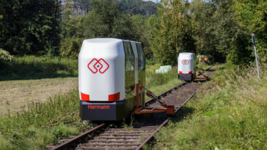 Photo of В Европе разработали монорельсовые электрические вагончики-такси — они поедут по заброшенным ж/д путям в сельских районах