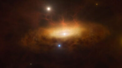 Photo of Астрономы впервые увидели процесс пробуждения сверхмассивной чёрной дыры в центре галактики