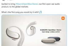 Photo of Xiaomi выведет открытые TWS-наушники OpenWear Stereo на глобальный рынок