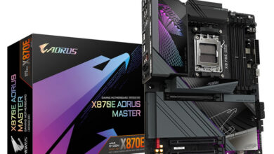 Photo of Gigabyte представила материнскую плату X870E Aorus Master для Ryzen 9000