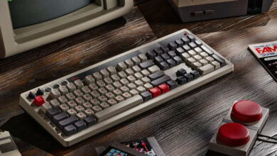 Photo of 8BitDo представила механическую ретро-клавиатуру Retro 108 Mechanical Keyboard с цифровым блоком